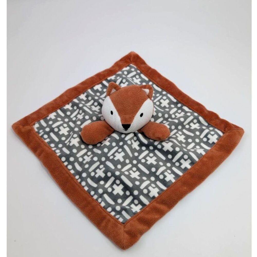 LEVTEX Baby Fox Lovey Security Blanket Plush Toy Aztec Print Nursery